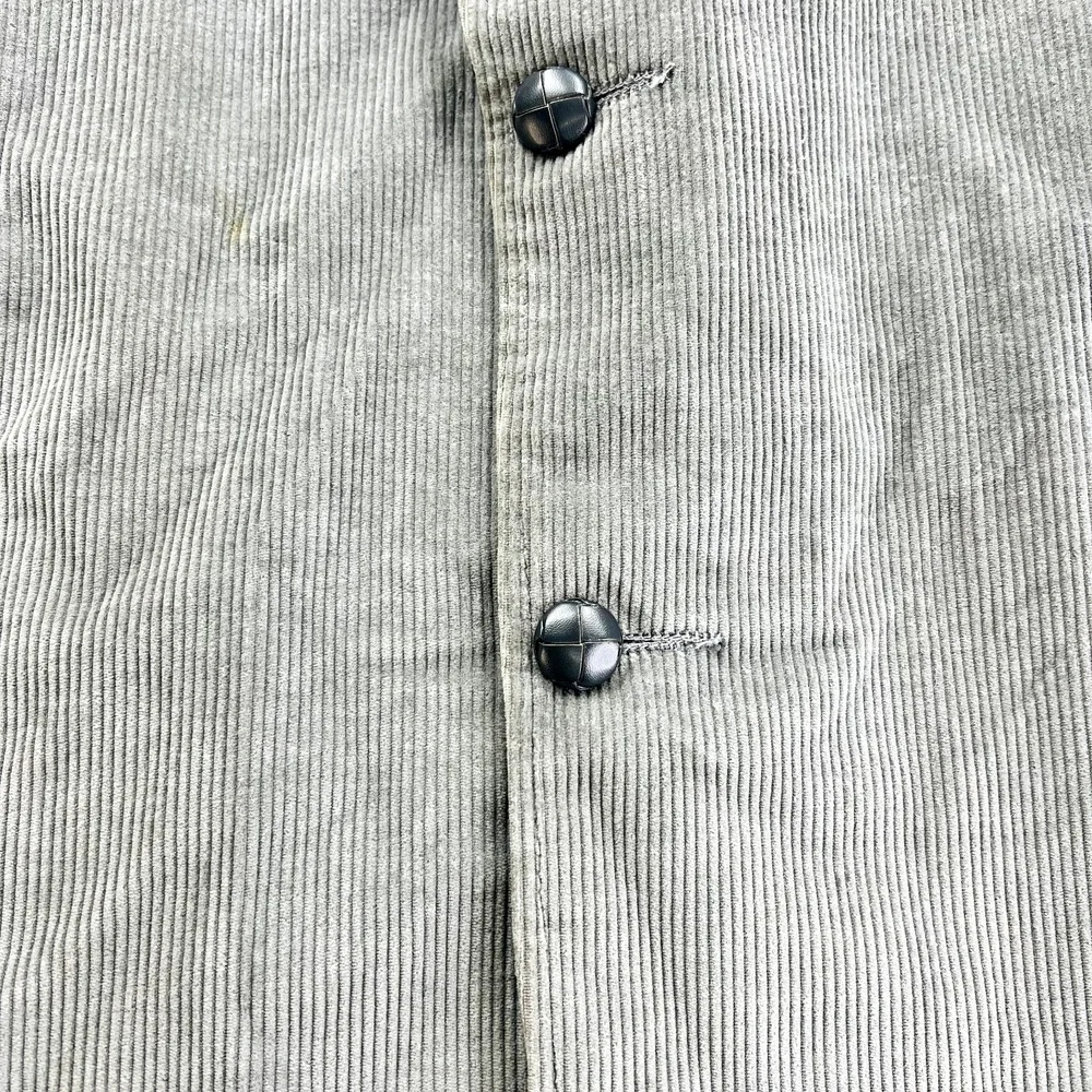 Vintage Pioneer Wear Blazer Mens 48 Corduroy Gray Jacket Sport Coat